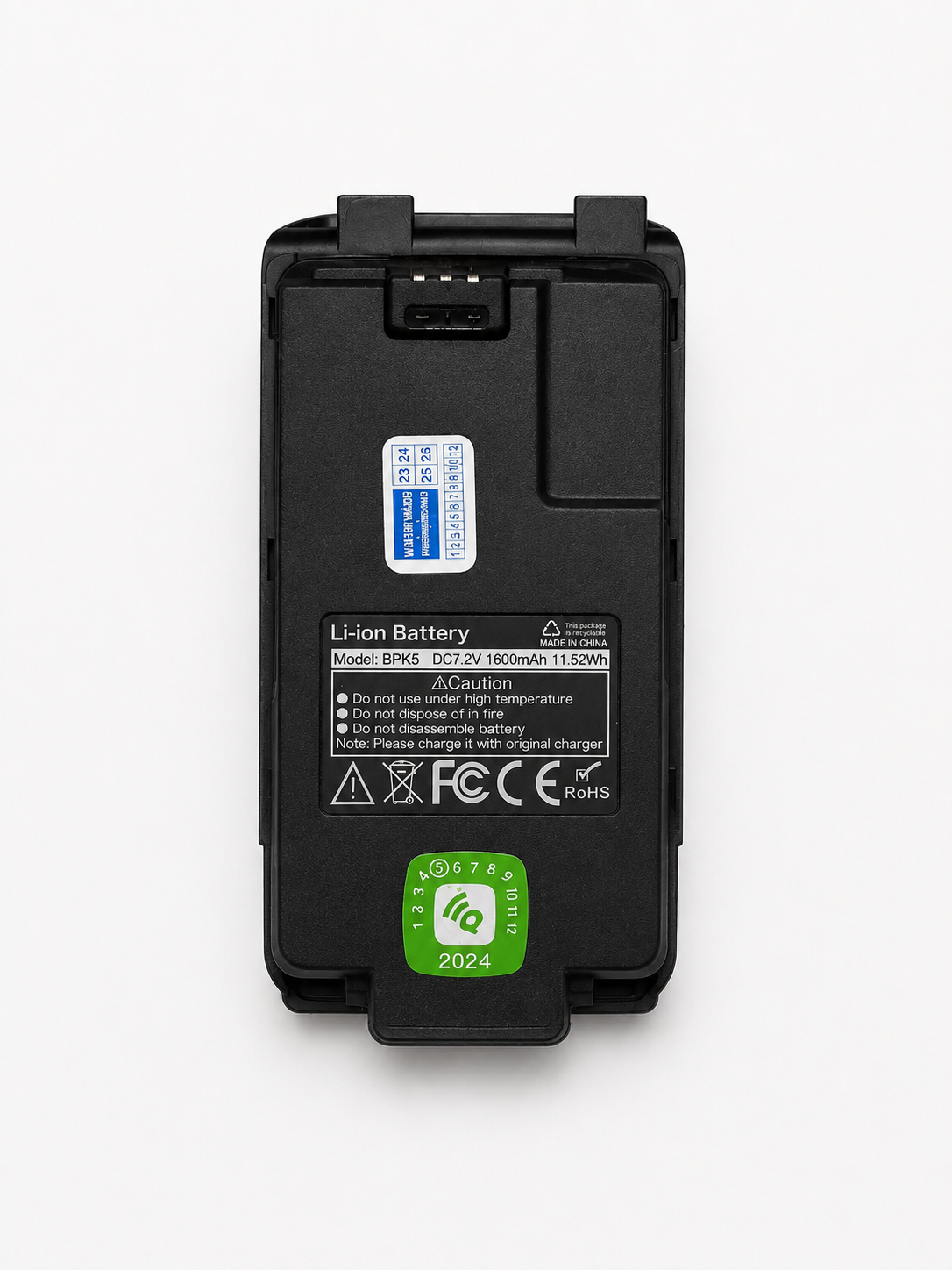 Quansheng UV-K5 / UV-K6 BPK5 1600 mAh Orijinal Tip Batarya